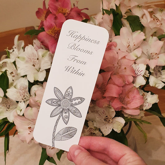 Flower Mandala Bookmark