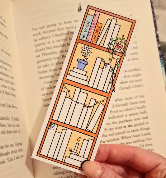 Bookshelf Tracker Bookmark