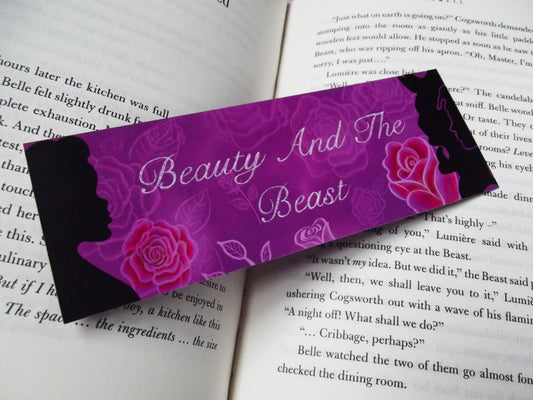 Beauty and The Beast Inspired Bookmark