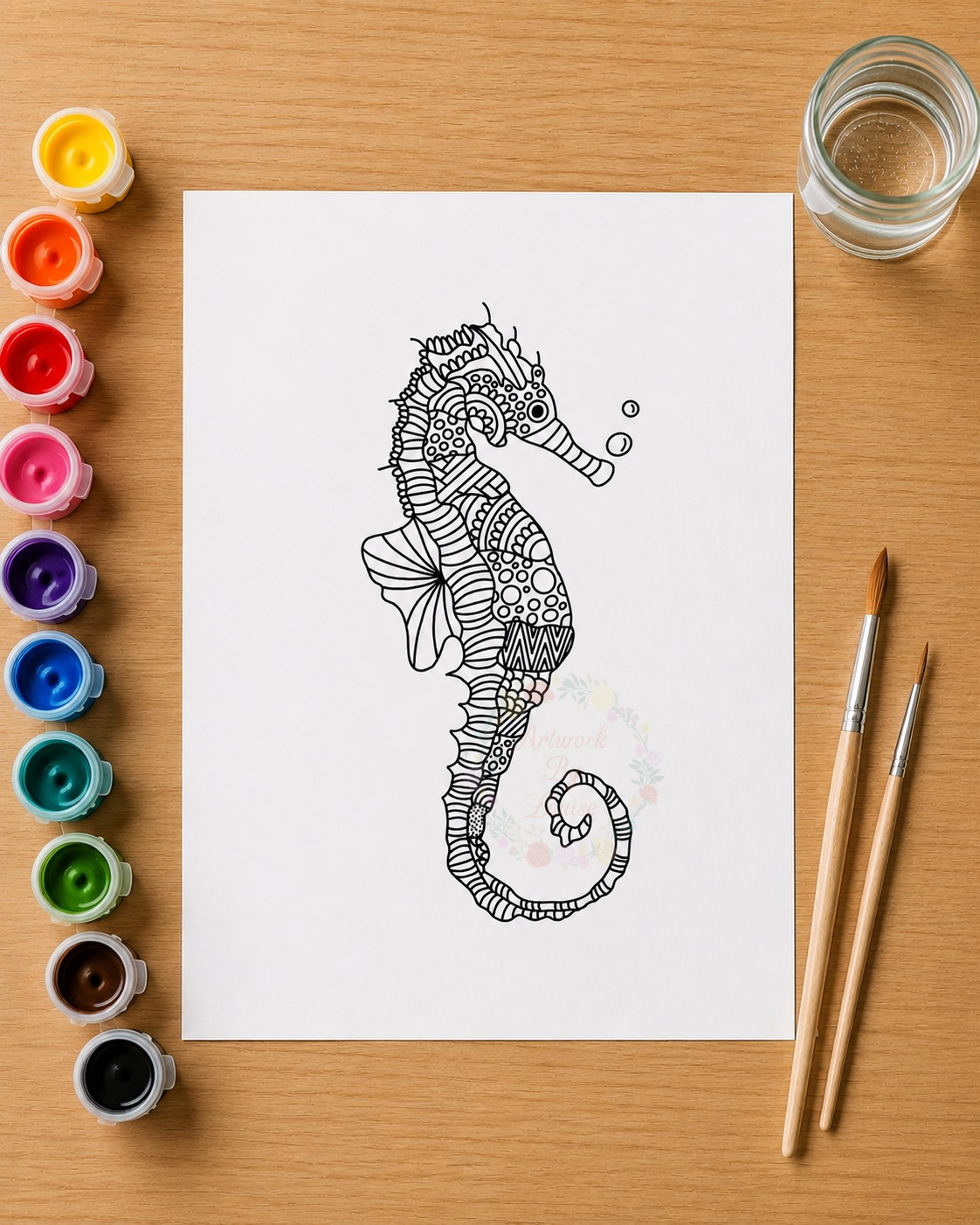 Additional Gouache Painting Kit Design