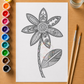 Flower Mandala - Gouache Painting Kit