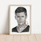 Jensen Ackles Art Print