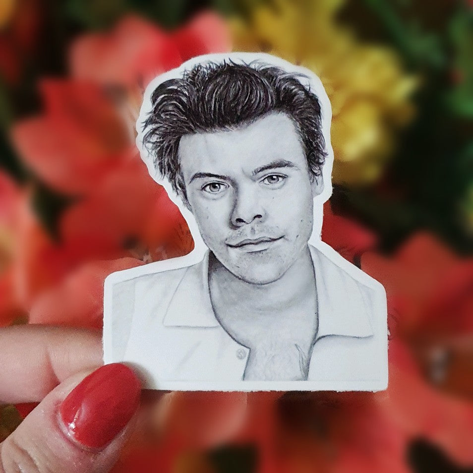 Harry Styles Die Cut Sticker