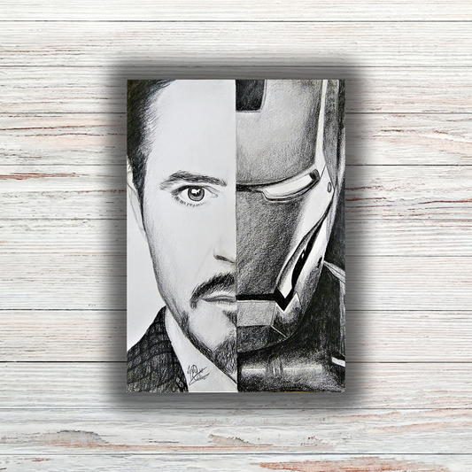 Robert Downey Jr Die Cut Sticker