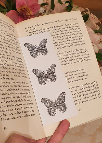 Butterfly Mandala Bookmark