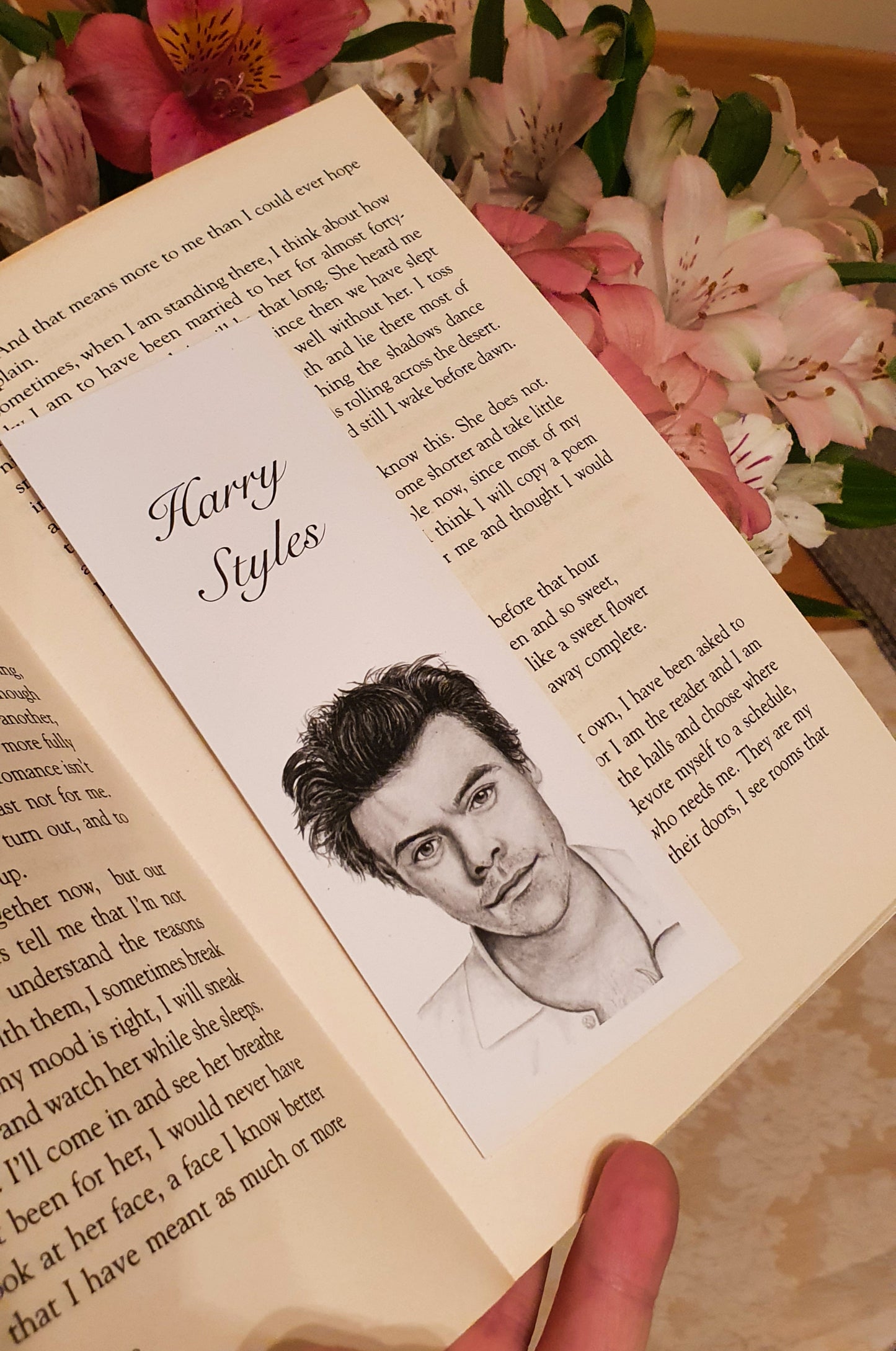 Harry Styles Bookmark