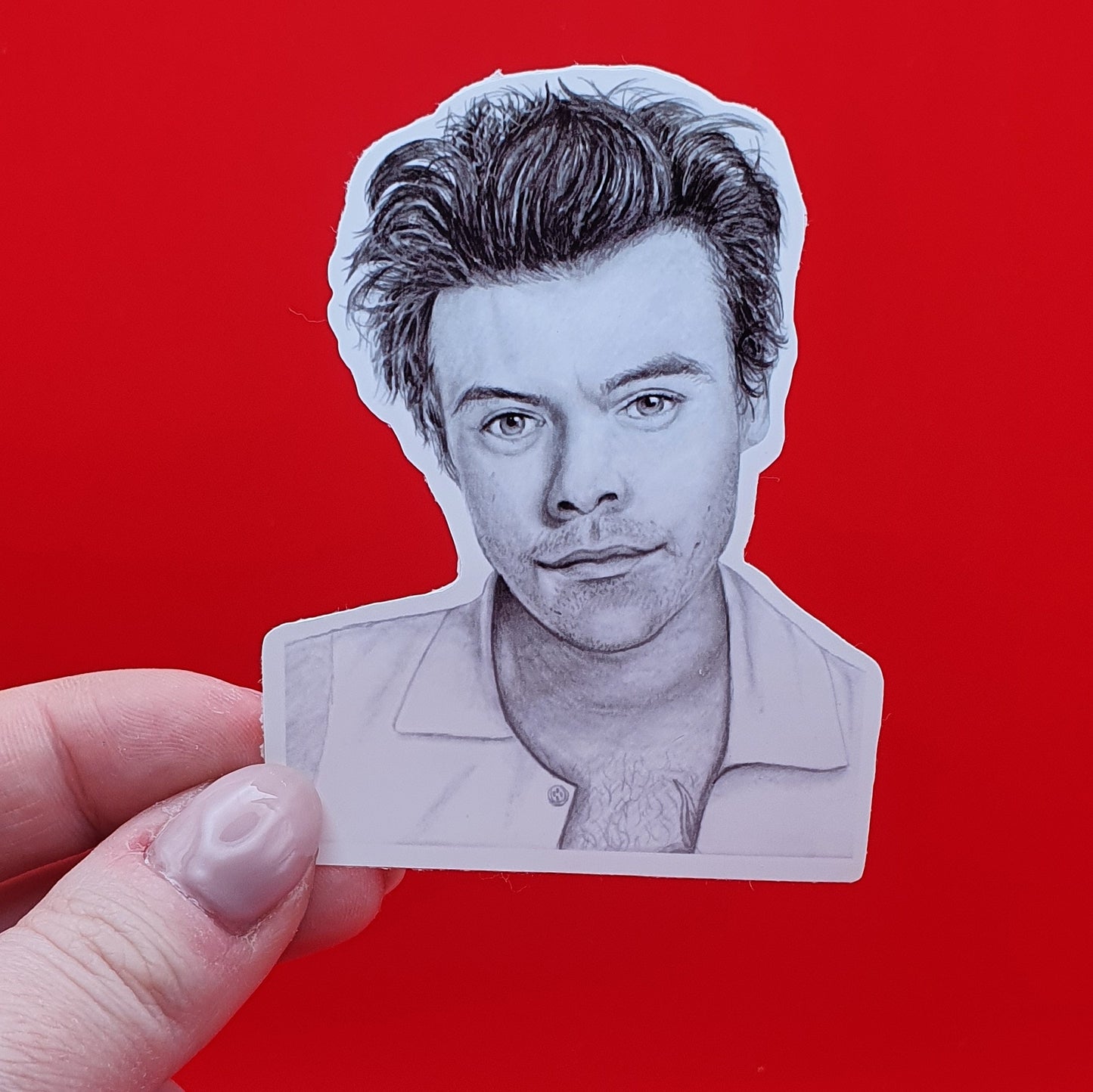 Harry Styles Die Cut Sticker