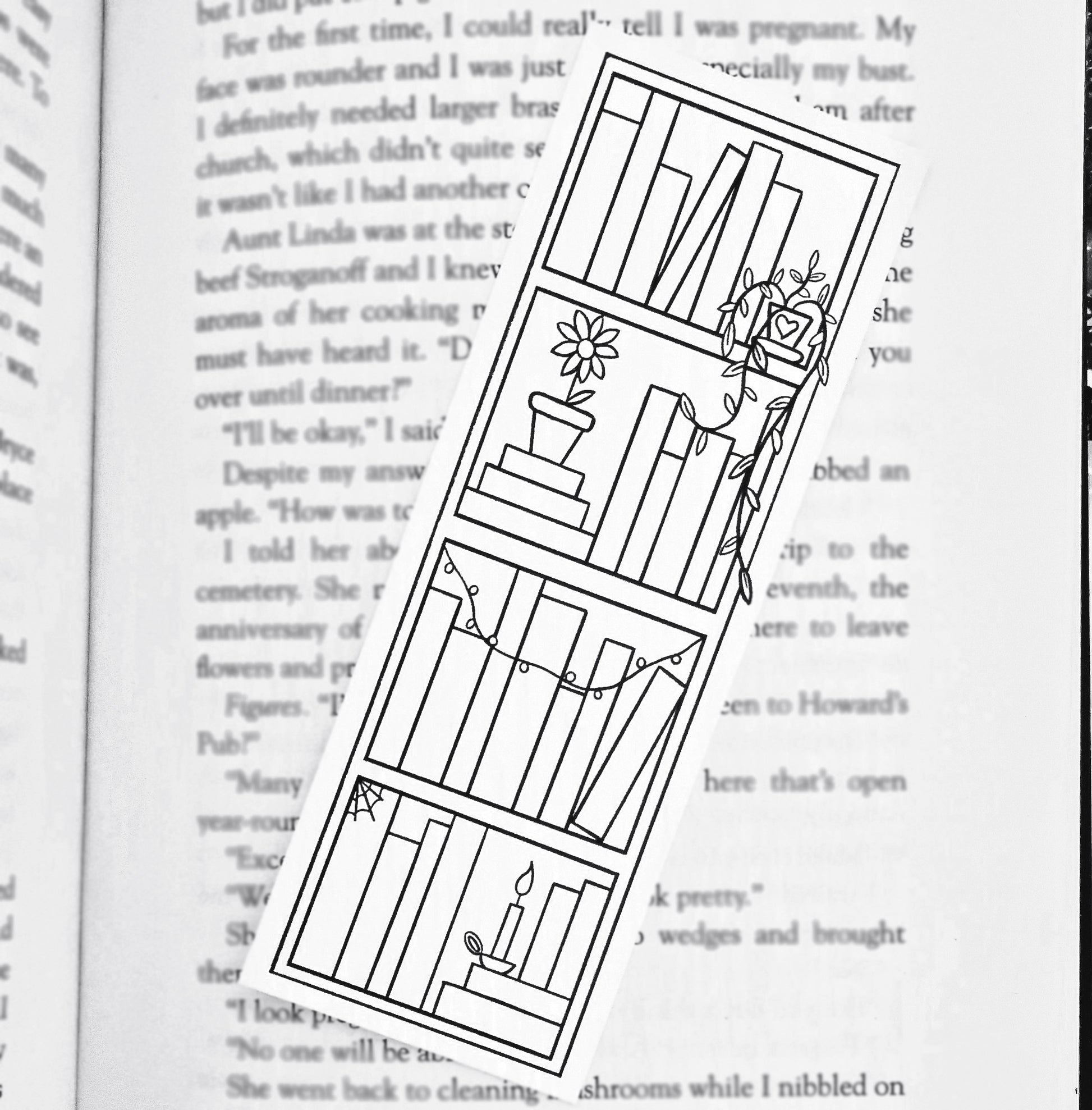 bookshelf-tracker-bookmark-artwork-by-louise for Book Tracker Bookmark Printable Free Pdf Bookshelf Tracker Bookmark – Artwork By Louise for Book Tracker Bookmark Printable Free Pdf
