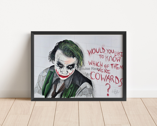 Heath Ledger Art Print