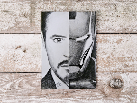 Robert Downey Jr Postcard