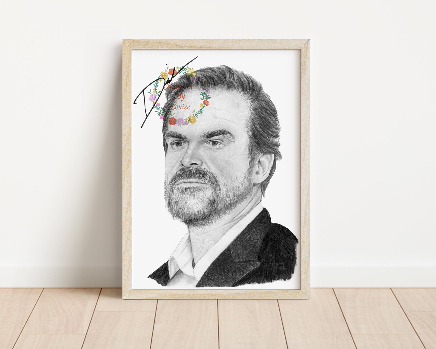 David Harbour Art Print