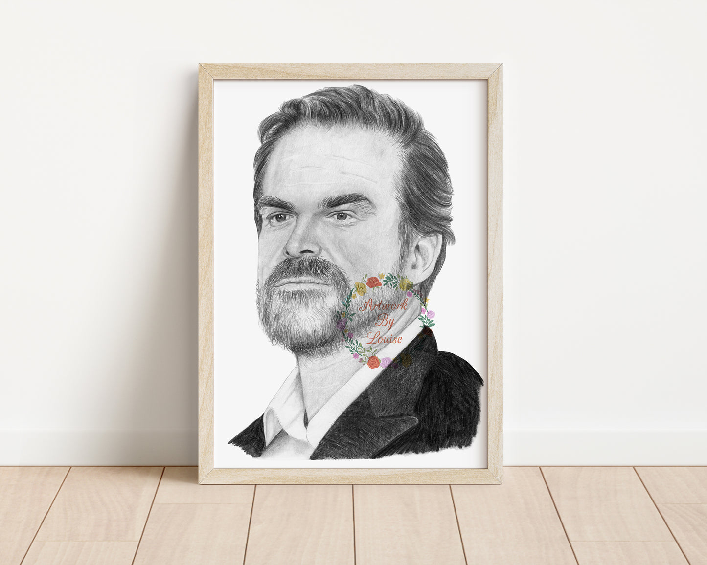 David Harbour Art Print