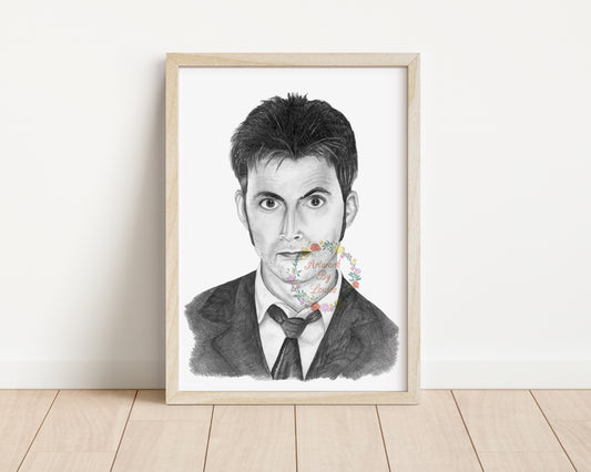 David Tennant Art Print