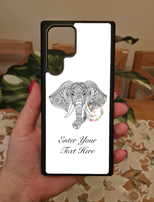 Elephant Mandala iPhone & Samsung Phone Case