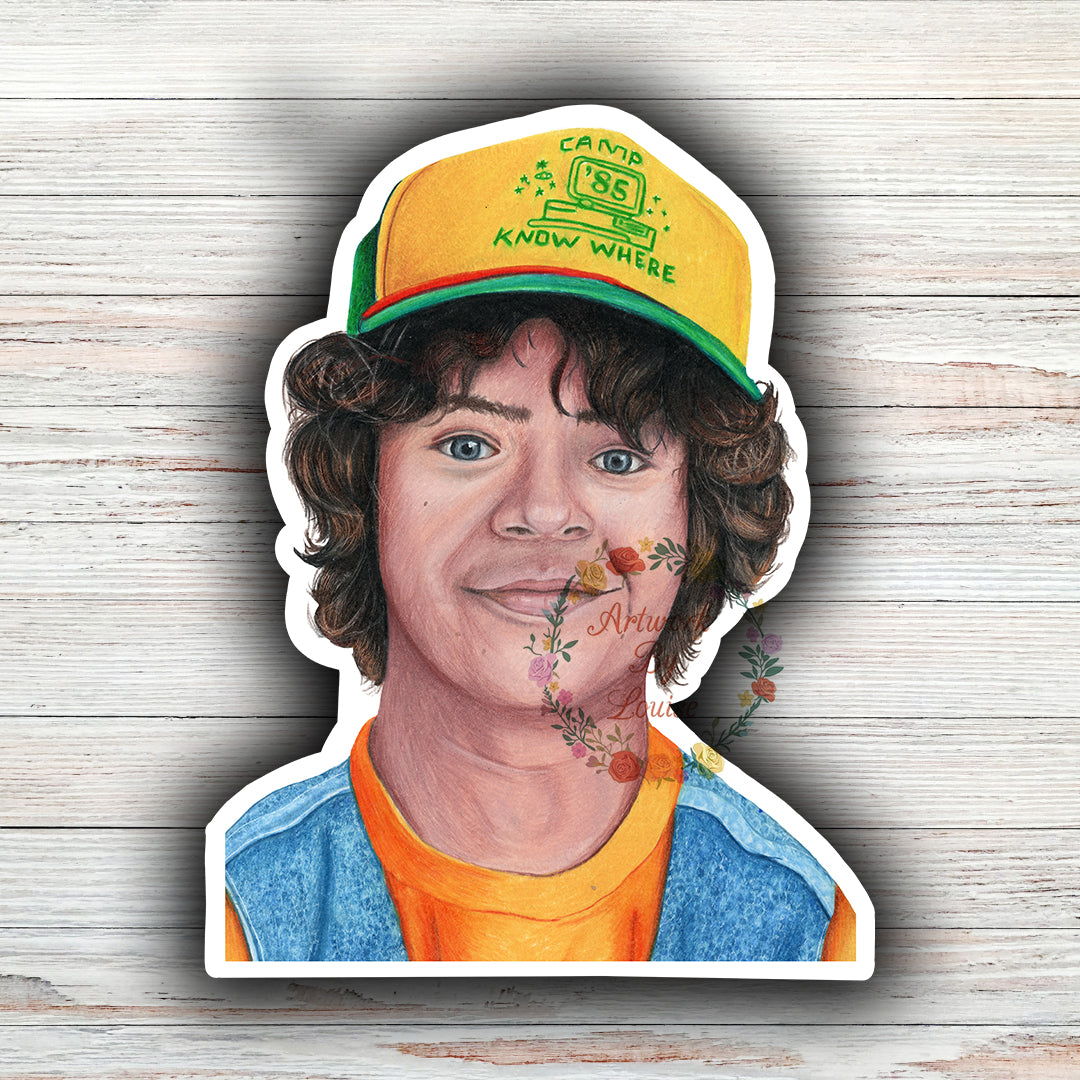 Gaten Matarazzo Die Cut Sticker