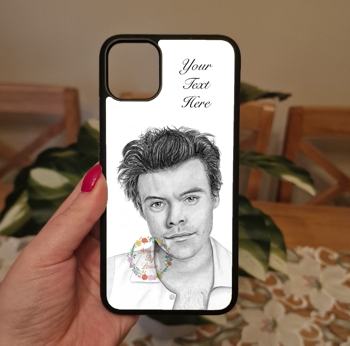 Harry Styles iPhone & Samsung Phone Case – Artwork By Louise