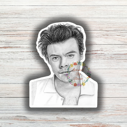 Harry Styles Die Cut Sticker