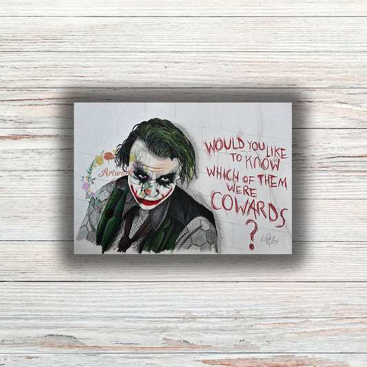 Heath Ledger Die Cut Sticker