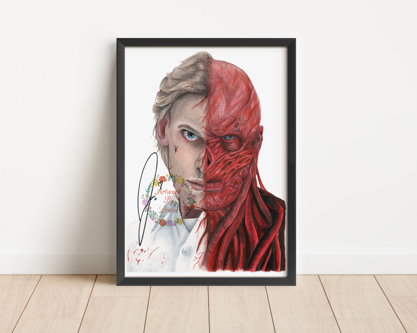 Jamie Campbell Bower Art Print