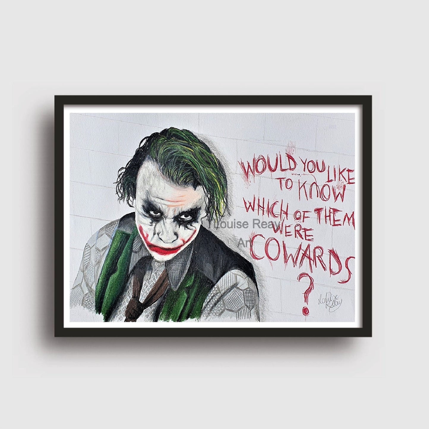 Heath Ledger Art Print