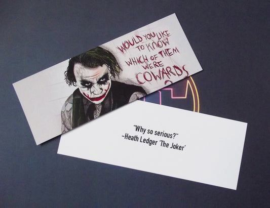 Heath Ledger Bookmark