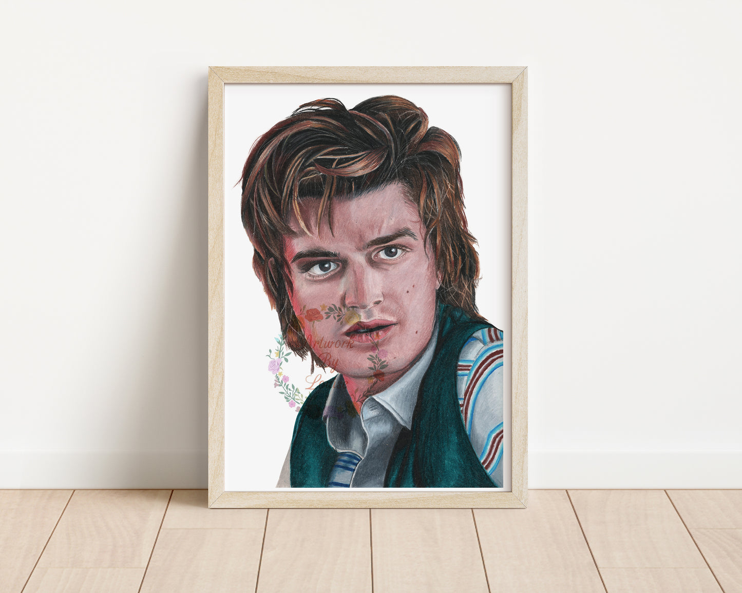 Joe Keery Art Print